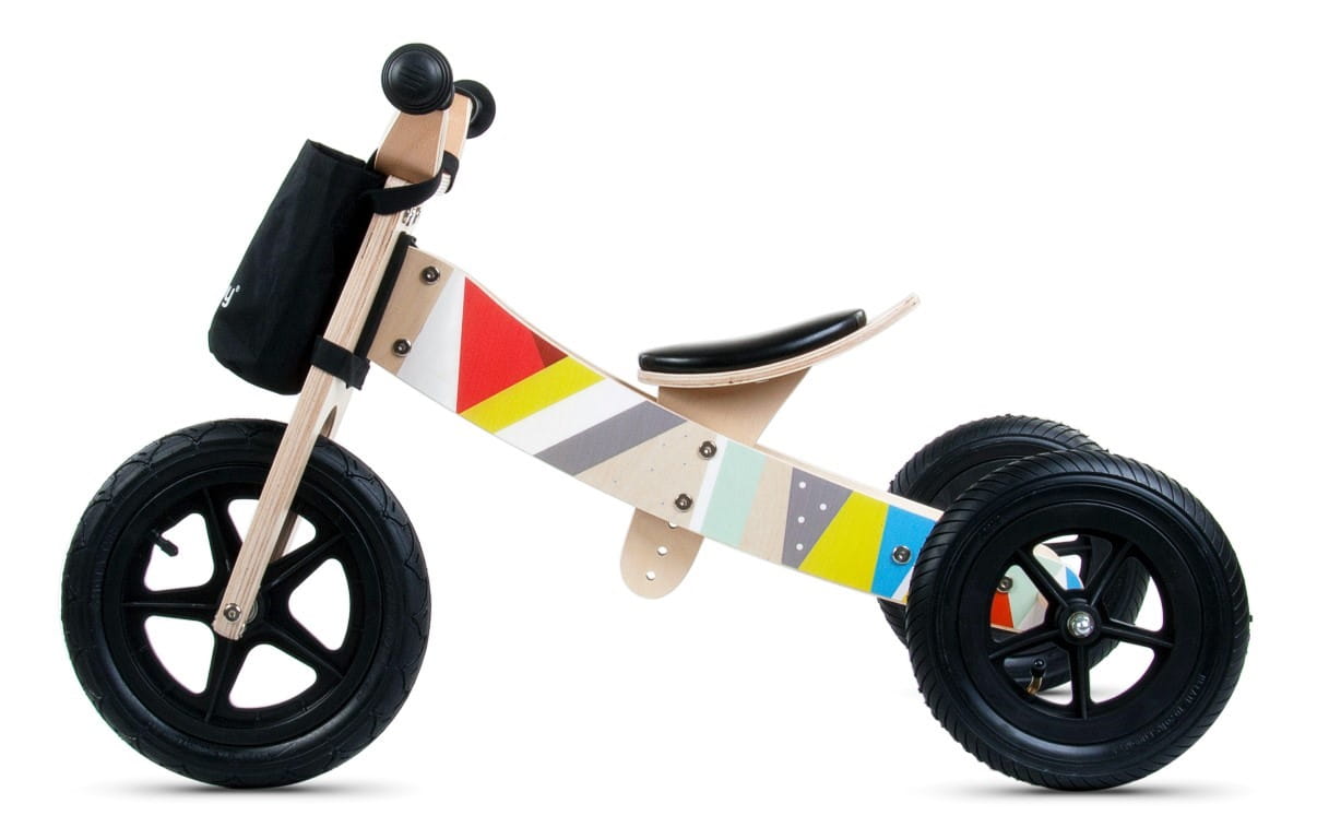 rowerek biegowy drewniany 2w1 sun baby dla dziecka prezent